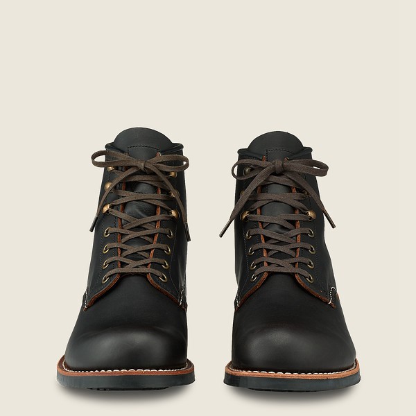 Red Wing Heritage Bot Erkek - Blacksmith - 6-Inch Prairie Deri - Siyah - 37BCPLKFA